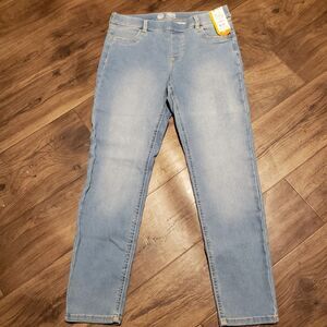 Wonder Nation NWT Girls Stretch Blue Jeggings Sz L 10-12